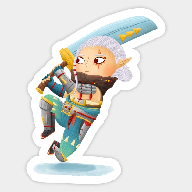 Impa Sticker by Dogwoodfinch